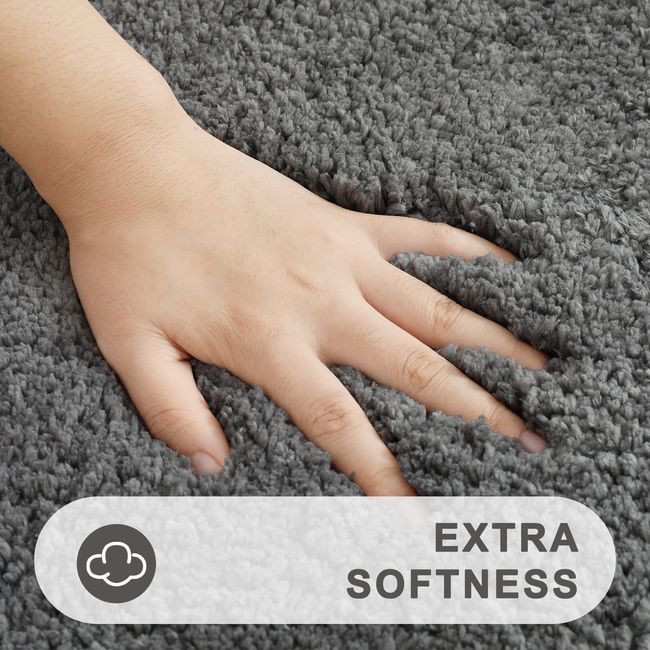 Quick-dry Bathroom Absorbent Soft Bath Mat Shower Rug Floor Carpet