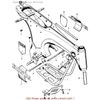 Mini Moto Honda Genuine Ducks Emblem Frame Body ST50