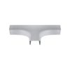 Quest Premiere Raceway FTC-81414 1/2 Inch Tee, White