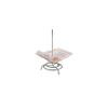 Barprofessional BONM001 Cheque Spindle Chrome, Aluminium, Multicolor