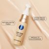 Liquid Concealer - Moisture Under Eye Brightener Concealer Makeup Full Coverage Lightweight, Vegan (Deep Bronze)