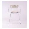 NRS Healthcare Malvern Stool With Arms & Padded Back