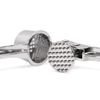 3 Pack - Stainless Steel Garlic Press - Professional Kitchen Garlic Crusher
