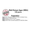Malt Extract Agar (MEA) Dehydrated, 100 grams