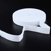 Sunmns 20 Yards Sewing Knit Stretch Elastic Band Spool, 1 inch Width (White)