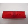 (10) Red 3.75" Rectangle Incandescent Camper Trailer Marker Clearance Lights