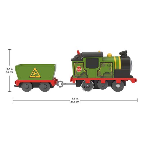 Thomas & Friends Motorized Toy Train Whiff Battery-Powered Engine and Cargo Car for Pretend Play Preschool Kids Ages 3+ Years