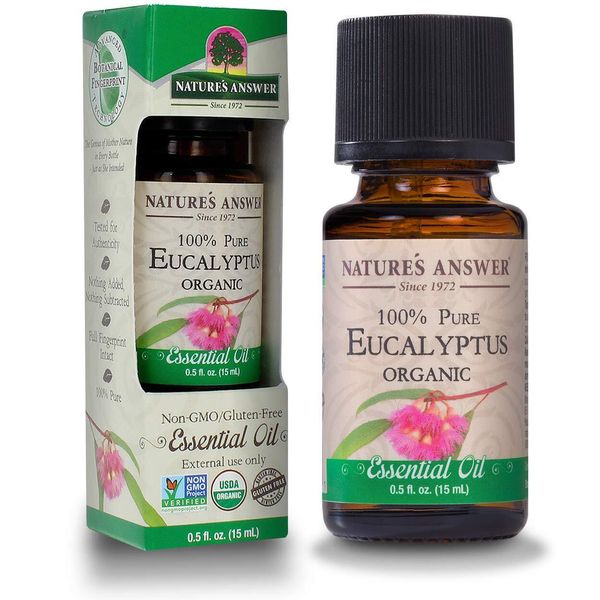 Nature�s Answer Eucalyptus Essential Oil, USDA Organic, 100% Pure | Natural