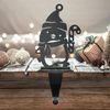 Penguin with Candy Cane Stocking Holder