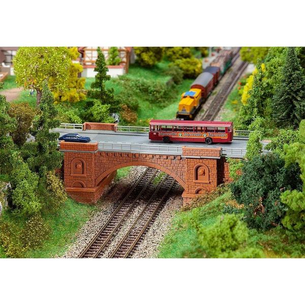 Faller Railway/Street Bridge Model Kit, N Gauge, 1/160 Scale