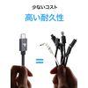 Micro USB Cable, Rampow Micro USB Cable (2M/Black) QC3.0 Rapid Charging Cable, High Speed Data Transfer, Supports PS4 Controller, Supports Many Android Smartphones, Android Charging Cable, USB Cable