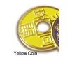 Royal Magic Chinese Piece + Shell (½ Dollar Diameter) (Yellow)