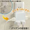 Ohm (OHM) 00-6904 Lightning Guard 4 Outlet Extension Outlet White