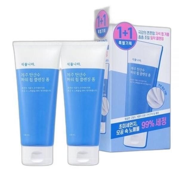 [NEW] Plant Country Jeju Carbonated Water Power Whip Cleansing Foam 150mLX2