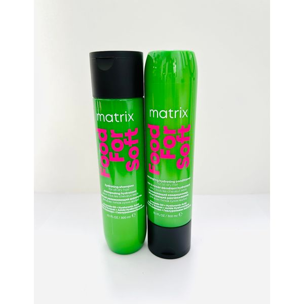 Food For Soft Hydrating Shampoo & Conditioner 300ml Duo