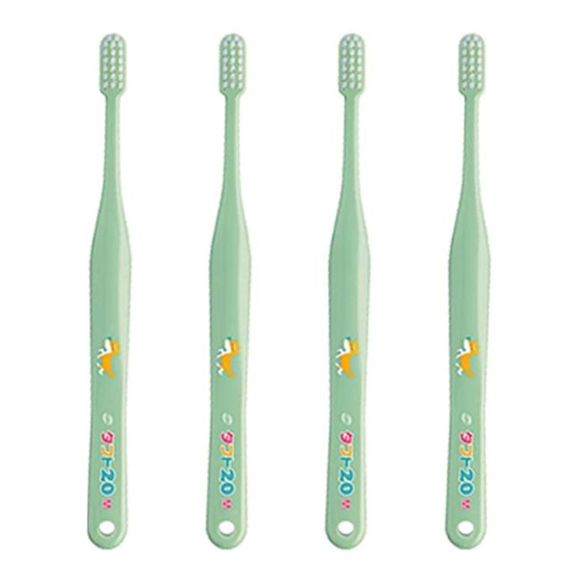 Dental Oral Care [Set of 10] Tuft 20 M Green (Medium)