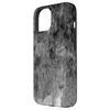 Grey and Dark Grey Abstract Painting Case for iPhone 15