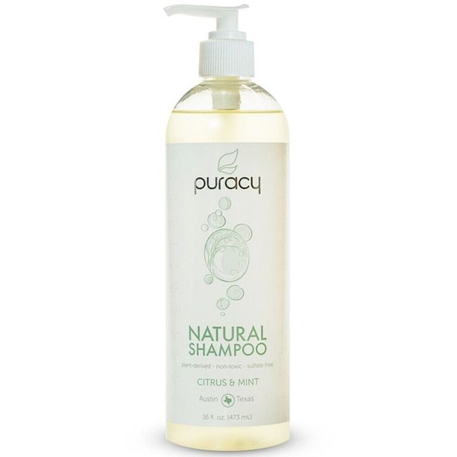 Puracy Natural Mint & Citrus Shampoo 16 fl oz