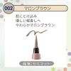 BLEND BERRY Playful Liquid Eyeliner 002 (Maroon Brown) Eye Color KOSE