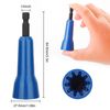 2Pcs Electrical Drill Wire Nut Twister Wire Twisting Tool Kit with 1/4inch Chuck