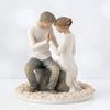 Willow Tree Around You, sculpted hand-painted cake topper