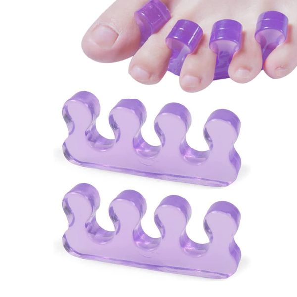 Silicone Toe Separator for Pedicure Toe Correction Hallux Valgus Splint Bunion Protection