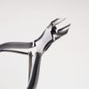 Kiyoraka LN-P25 25cm long nippers "Rakuraku nail clippers" long nipper type nail clippers for old people easy foot nails silver