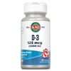 KAL Vitamin D3 5000 IU 125 mcg, High Potency Vitamin D Chewables, Calcium Absorption, Bone Health and Immune Support Supplement, Natural Peppermint Flavor, 60-Day Guarantee, 60 Servings, 60 Chews