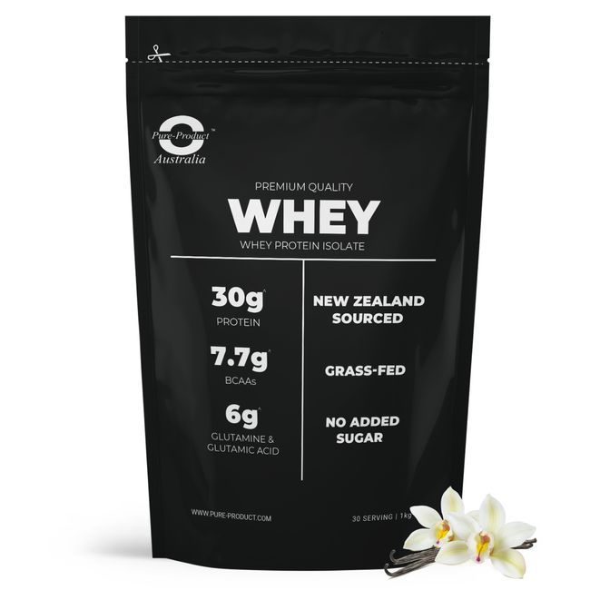 10 KG  WHEY PROTEIN ISOLATE  -Australian Whey Grass Fed   VANILLA