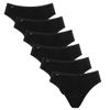 Sloggi - 24/7 Cotton - Tai Slip - 6er-Pack (40 Schwarz)