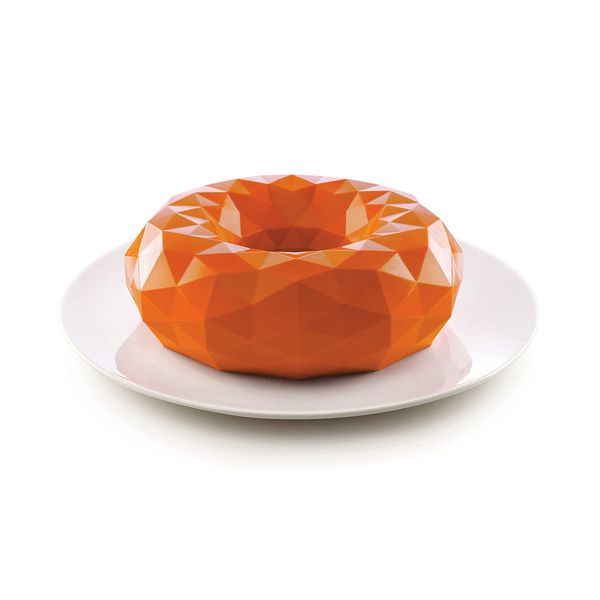 silikomart Gioia Silicone Mould, ø210 H 70 MM, Grey