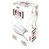 Advanced SMArt FIB-05 3D Non-Woven Round Shape 3D Pleated Mask Fit White x Beige Regular Size 30 Pack