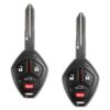 2 Replacement For Mitsubishi Eclipse Galant Remote Key G8D620MA 4 Bttn 2006-2007