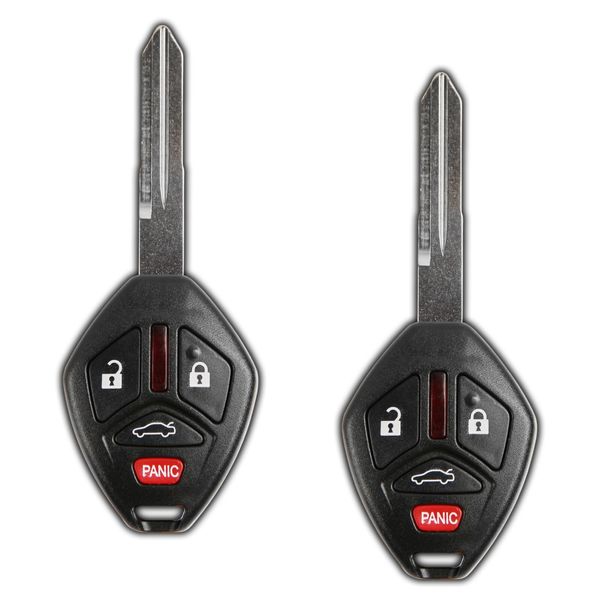 2 Replacement For Mitsubishi Eclipse Galant Remote Key G8D620MA 4 Bttn 2006-2007