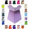 Glossy Vibrant Bouquet, Flower Box/Vase - Transportation Display, Presentation Boxes (2, Lilac)
