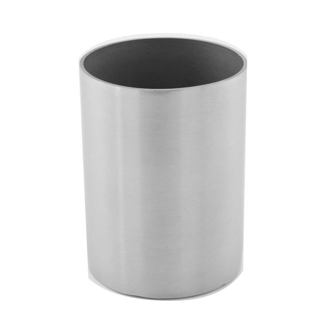 American Metalcraft SSPH2 Stainless Steel Cylinder Sugar Cube Holder, 2" Diameter, Satin Finish,Silver