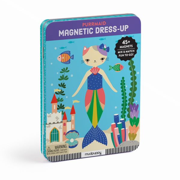 Mudpuppy Purrmaid Magnetic Dress-up Small