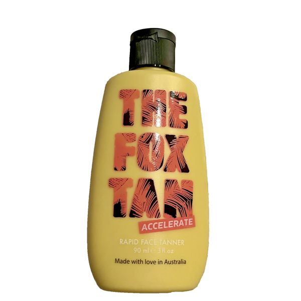 The Fox Tan Australian Rapid Face Tanner Speed Up Natural Tanning Accelerator