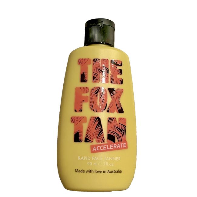 The Fox Tan Australian Rapid Face Tanner Speed Up Natural Tanning Accelerator