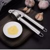 Garlic Press Stainless Squeezer Steel Grinder Professional Masher Handheld Tool