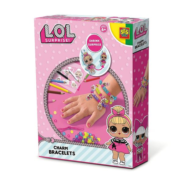 SES Creative 14196 L.O.L. Surprise L.O.L. Charm Bracelets