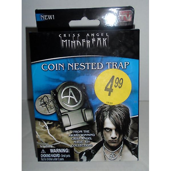 Criss Angel COIN NESTED TRAP Magic Trick  MINDFREAK 2010  NOS unopened