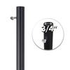 Good Directions 403R Full Size Weathervane, Garden Pole , Black