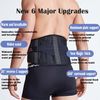 ADORNEST-Back Brace for Lower Back Pain, Lumbar Support with Adjustable Strap (Large)