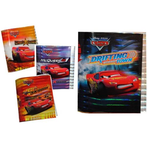 alles-meine.de GmbH 1 STK. Hefthülle/Buchhülle A5 - Cars Auto Heftumschlag für Hefte Car - Breite regulierbar