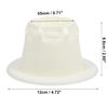 X AUTOHAUX 12cm 4.72" Marine Steering Shift Cable Boot Protective Bellows White