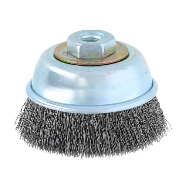 Takagi PRO ZONE Cup Wire Brush for Disc Grinders, Steel Wire, 3.0 inches (75 mm)