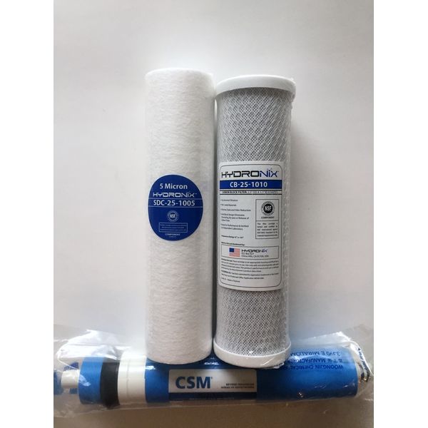 HYDRO-LOGIC STEALTH SMALL BOY 100 ANNUAL REPLACEMENT FILTER PACK-80 GPD MEMBRANE