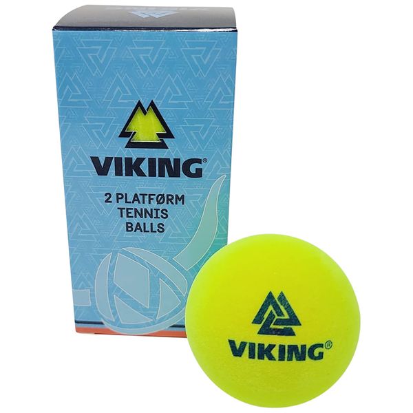 Viking Extra Duty Platform Tennis Ball Yellow (Sleeve of 2)