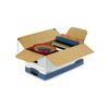 Records Storage Box, Extra Strength, 500 Lb, Letter, String/Button, Fastfold FEL00704